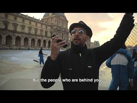 JR au Louvre et le secret de la Grande Pyramide