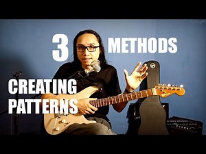 CREATING PATTERNS: 3 methods