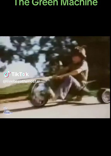 The Green Machine: Nostalgic 1970s Vintage Toy