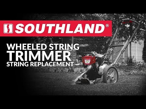 Southland Wheeled String Trimmer - String Replacement