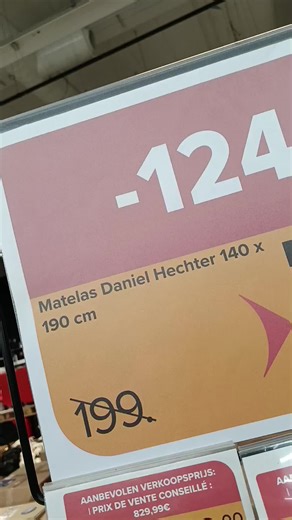 🛒 carrefour Drogenbos matela 140/190 à 75€ #carrefour #belgium #viral #pourtoi #dormir @Carrefour Belgium