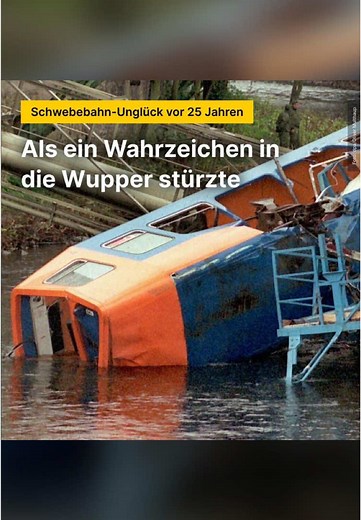 Die #Schwebebahn in #Wuppertal galt als sicherstes Verkehrsmittel der Welt. Doch im Jahr 1999 kam es zu einem tragischen Unfall – die Bahn stürzte ab. Ein Abend mit Zeitzeug:innen erinnerte an die Tragödie, die viele zunächst für einen verspäteten Aprilscherz hielten. Wie es damals zu dem Unfall kam und wie sich andere Zeug:innen bis heute an den Tag erinnern, lest ihr unter rp-online.de/schwebebahn-unglueck.