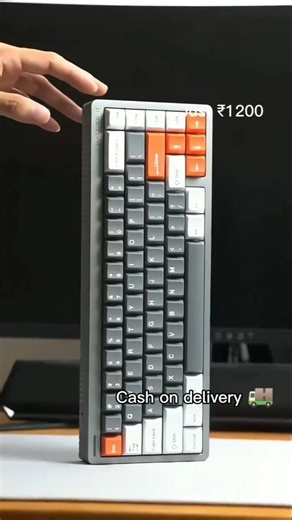 protonic bubble square wireless keyboard with bluetooth 2.4GHz USB receiver (Dual connectivity) 3max