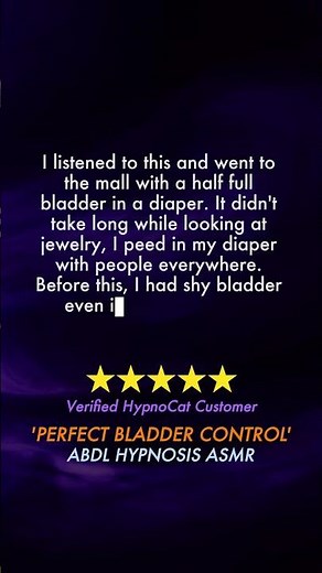 Review: HypnoCat Perfect Bladder Control ABDL Hypnosis ASMR