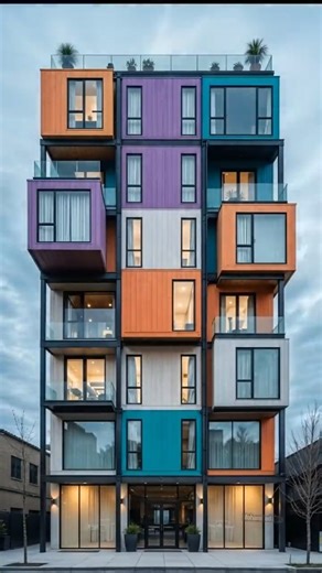 Mohammad Apu on Instagram: "Shipping Containers Become a Luxury Tower #reels #foryou #trending #fyp #AI"