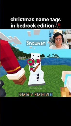 Minecraft Christmas Name Tags Moment