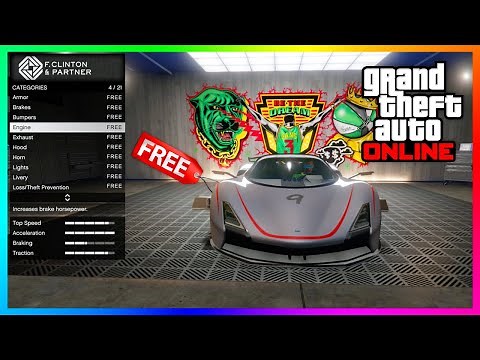 How To Get FREE Customization On Your Vehicles In GTA 5 Online & MORE!