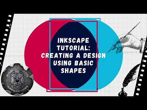 Creating a Sign Using Basic Shapes in Inkscape - Bad Dog Metalworks Inkscape Tutorial