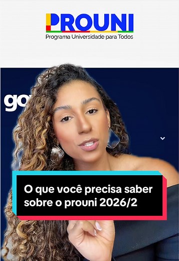 Prouni 2026/2: o que você precisa saber