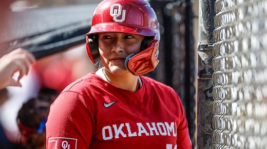 OU softball run-rules North Texas on road behind Isabela Emerling's 2 HRs
