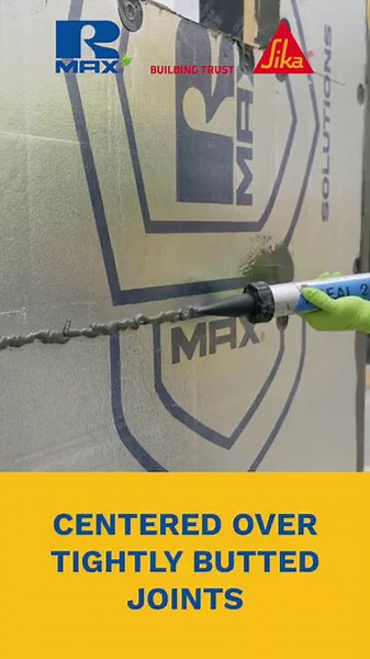 R-SEAL 2000 LF, Proper Install Techniques Wall Joints- Rmax Pro Installation Tip