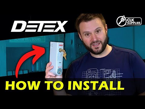 How to Install a Detex Alarm Lock | Fast & Easy
