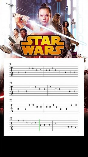 Star Wars - EASY GUITAR TAB