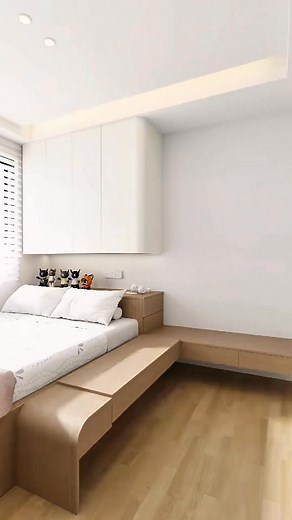 Cozy small bedroom makeover that feels instantly heartwarming ✨🛏️💛 | Decoration Courses