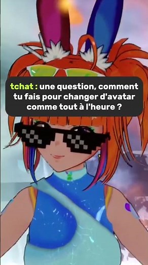 How do I change my avatar during a live stream? #vtuberfr #vtuber #unrealengine #3D #fun