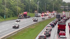 As of 10:00 AM…all lanes appear to be open NB I-287 in Bridgewater but major traffic delays continue SB. NJ State Police confirm 3 tractor trailers involved in early morning accident that tied up the commute for hours. No serious injuries. Updates continue on News 12 New Jersey | Tony Caputo | Facebook