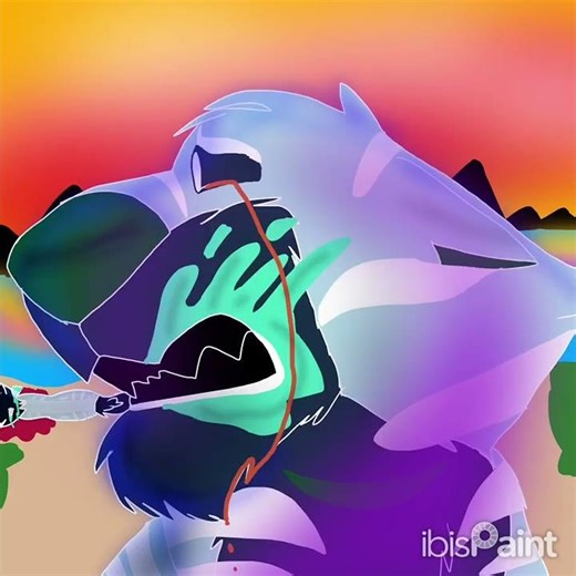 #warriorcats #Frostblazethe cat /Hawkfrost death speedpaint (ibisPaint)