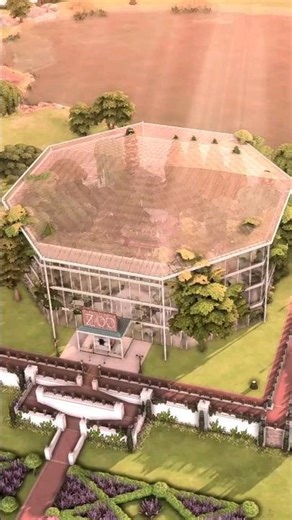 Sims 4 AVIARY ZOO #sims4zoo #aviary #sims4shorts