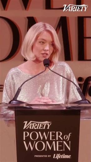 Sydney Sweeney’s speech at Variety’s Power of Women event