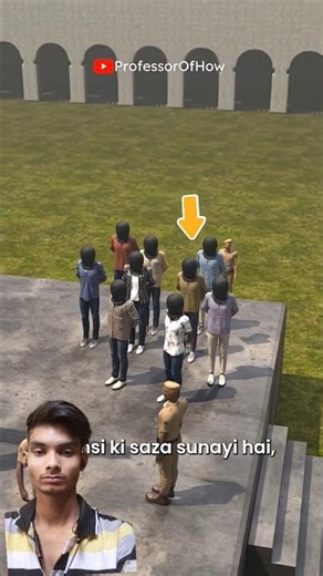 9 Policemen vs Shopkeepers (3D) by Professor Of How #facts #shortsfeed #viral #shorts