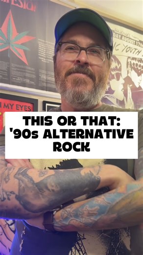120 Months on Instagram: "This or That: '90s Alt Rock edition w/ @nostalgia_trap #90smusic #altrock #thisorthat #90salternativerock #alternativerock #weezer #radiohead #breeders #neutralmilkhotel #builttospill #belleandsebastian"