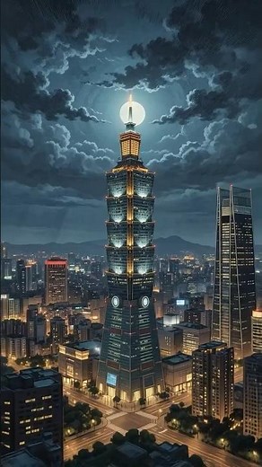 Taipei 101 Building - Untold Construction Story | The Secret Golden Ball