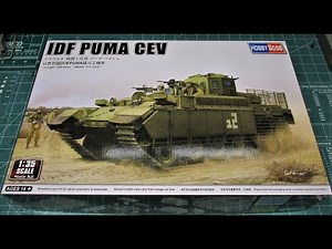 NEW IDF Puma CEV Armored Fighting Vehicle 1/35 HobbyBoss 84547 Model Rectifier Corporation Review