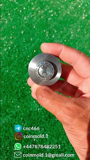 Euro Coin Mold - The Eagle 🦅🇪🇺 High-Quality Precision Design”