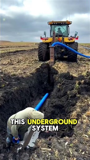 Precision Tile Plow Technology Boosts Farm Drainage Efficiency #technology #usa