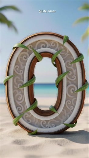 0 to 9 Coconut Count-Up Timer 🥥 | Tropical Number Timer #10seconds #countdown #timer #shorts