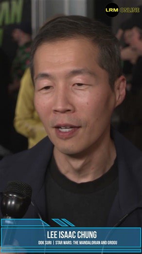 Lee Isaac Chung Being at Premiere of Star Wars: The Mandalorian and Grogu