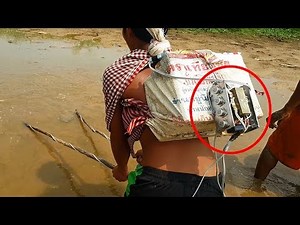 How to make fish shock Electric machine by using transistor MJ2955 x 8 (part 2) the end