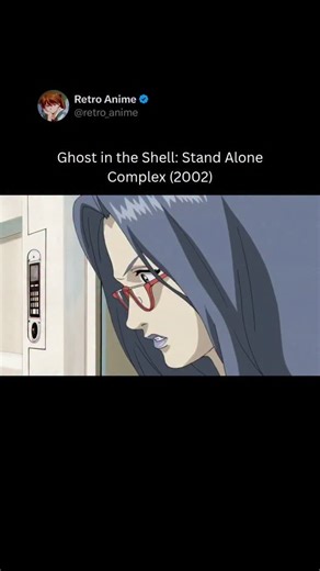 Retro Anime on Instagram: "Ghost in the Shell: Stand Alone Complex (2002) - Anime: Ghost in the Shell: Stand Alone Complex Aired: October 1, 2002 – October 1, 2003 Genre: Sci-Fi • Cyberpunk • Action • Police Creator: Based on the manga by Masamune Shirow Director: Kenji Kamiyama Studio: Production I.G Synopsis: Ghost in the Shell: Stand Alone Complex follows Major Motoko Kusanagi and Public Security Section 9 as they investigate cybercrime in a hyper-connected future. Their pursuit of the elusiv