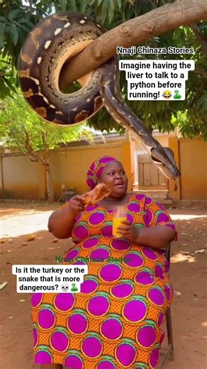 Imagine having the liver to talk to a python before running! 😂💀🐍 #prank #funnycomedy y #ytshorts
