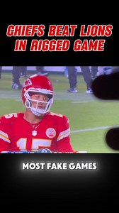 366K views · 4.1K reactions | #CHIEFS beat #LIONS in rigged game... #rigged #fyp #NFL | Truth Seeker | Facebook