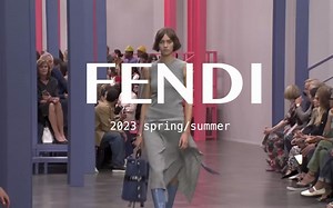 时装秀|Fendi 2023春夏 刚柔并济的俐落美学