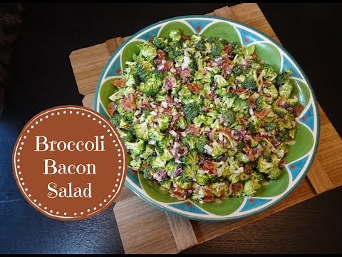 Classic Broccoli Bacon Salad Recipe