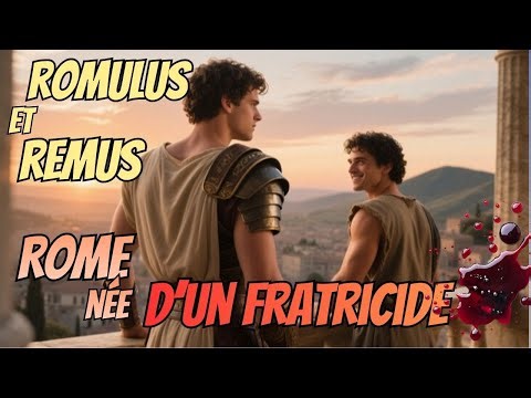 🏛️Romulus et Rémus : la légende sanglante de Rome #history #histoire #storytime #mythology