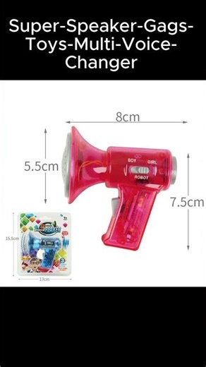 Super Speaker Gags Toys Multi Voice Changer