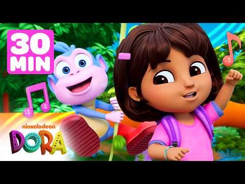 ¡Todas las canciones de Dora! 🎶 Recopilatorio de 30 minutos | Dora y sus amigos