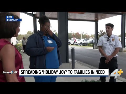 Holiday Joy! Jacksonville mom of 4 receives Christmas gifts