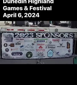 13K views · 1.2K reactions | Dunedin Highland Games & Festival. Saturday, April 6, 2024 in Highlander Park, Dunedin, Florida. Presented by Visit St. Pete-Clearwater | Dunedin Highland Games & Festival | Facebook