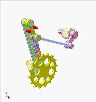 Quiet ratchet mechanism 3