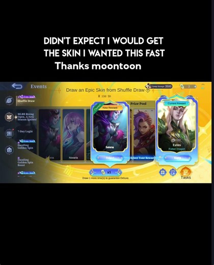 finally got harith lightborn. #MLBBCreator #MLBBNinja