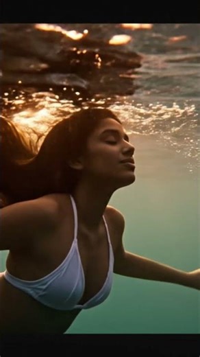 Golden Sunset Beneath the Waves 🌊✨ | Relaxing Ocean ☺️