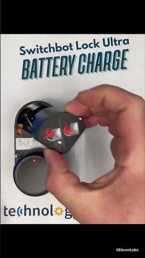 Switchbot Lock Ultra: Charging