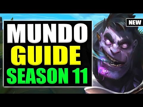 HOW TO PLAY MUNDO TOP SEASON 11 | Mundo Gameplay Guide S11 (Best Build, Runes, Playstyle)
