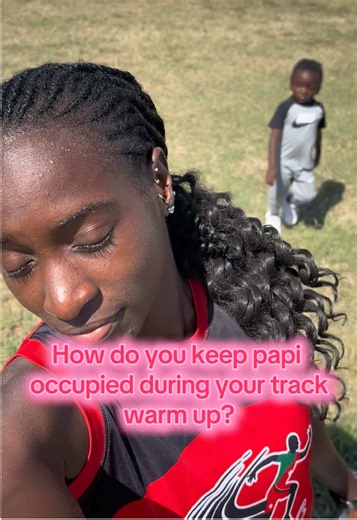 Keep Your Child Occupied During Track Warm Ups