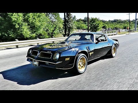 1976 Pontiac Trans Am Special Edition 455cid 7.5L Performance Automatic Restomod Black Gold