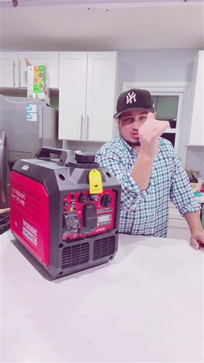 3800 Watt Gas Propane Generator with CO Protection